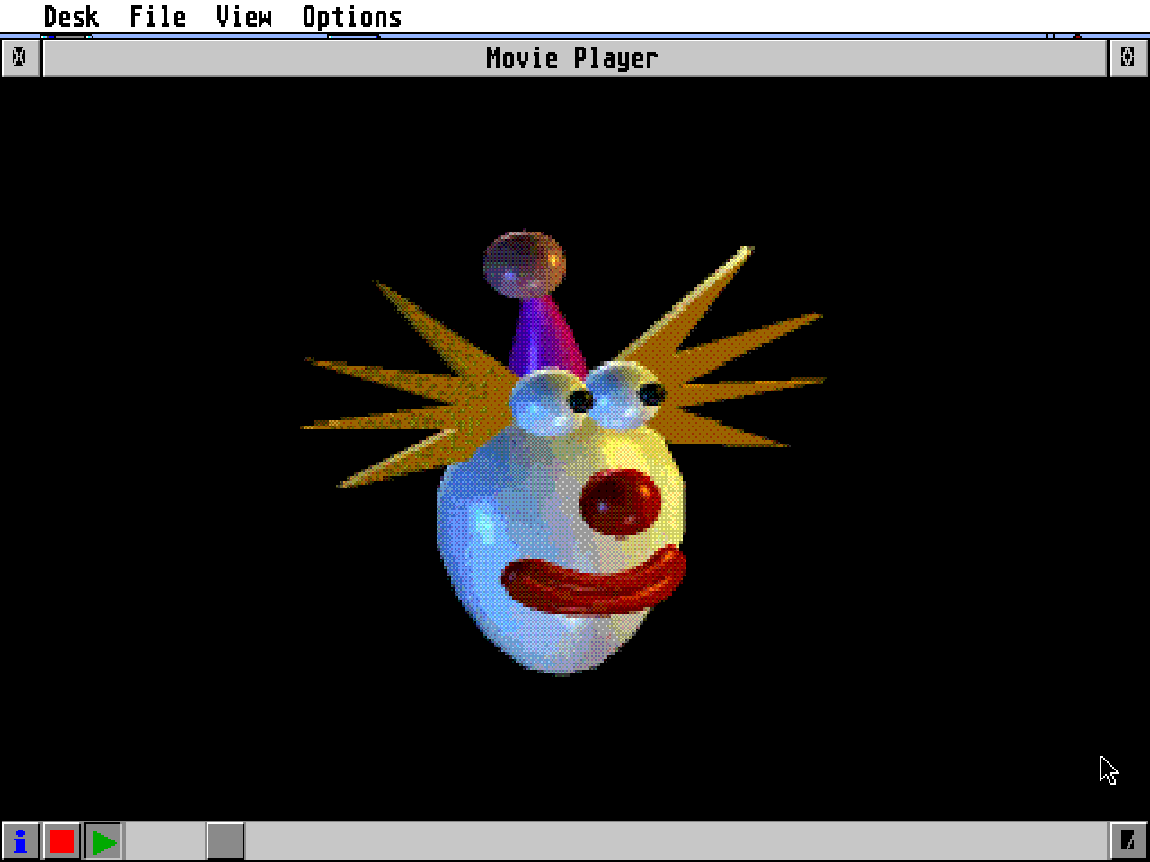 Brainstorm FLI / FLC Movie Player atari screenshot